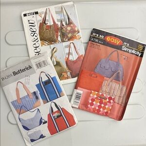 Stylish Women's Tote Bag Pattern Bundle.